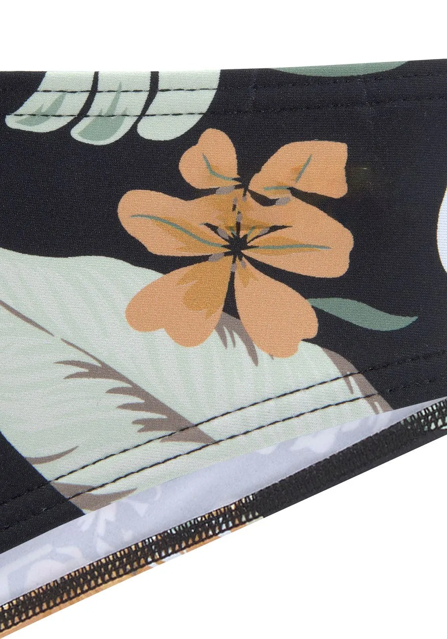 LASCANA Damen Bikini-Badehose mit klassischem Print