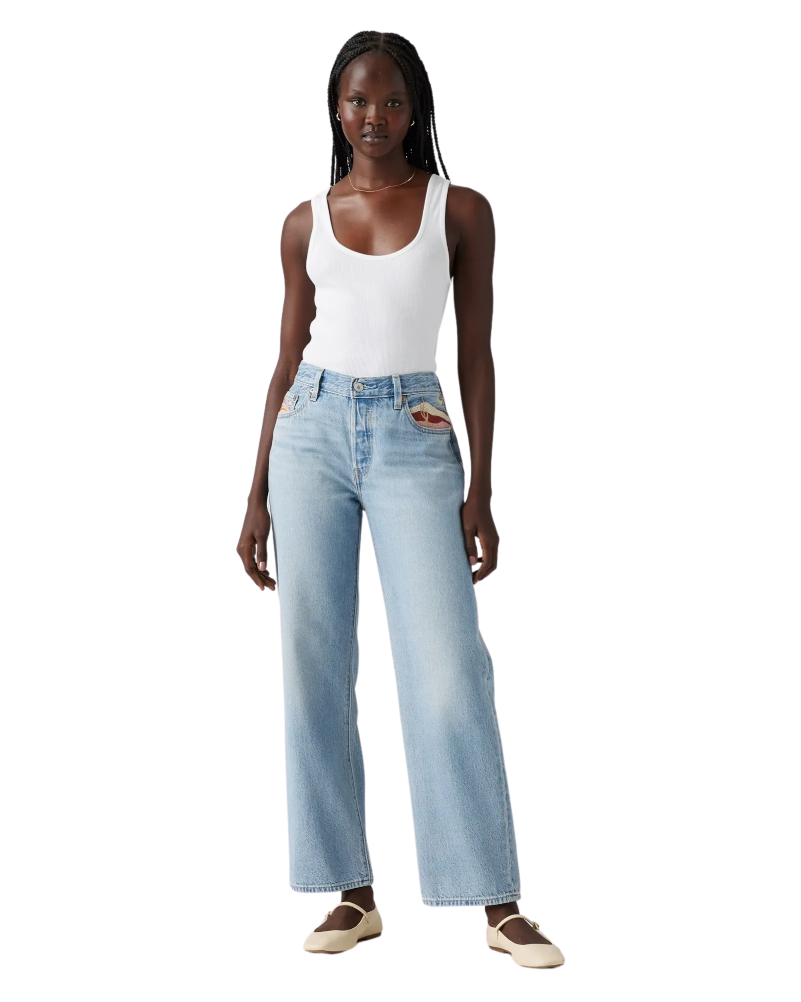 Levi's Kleidung 501® 90er Knöcheljeans in Wüstenutopie