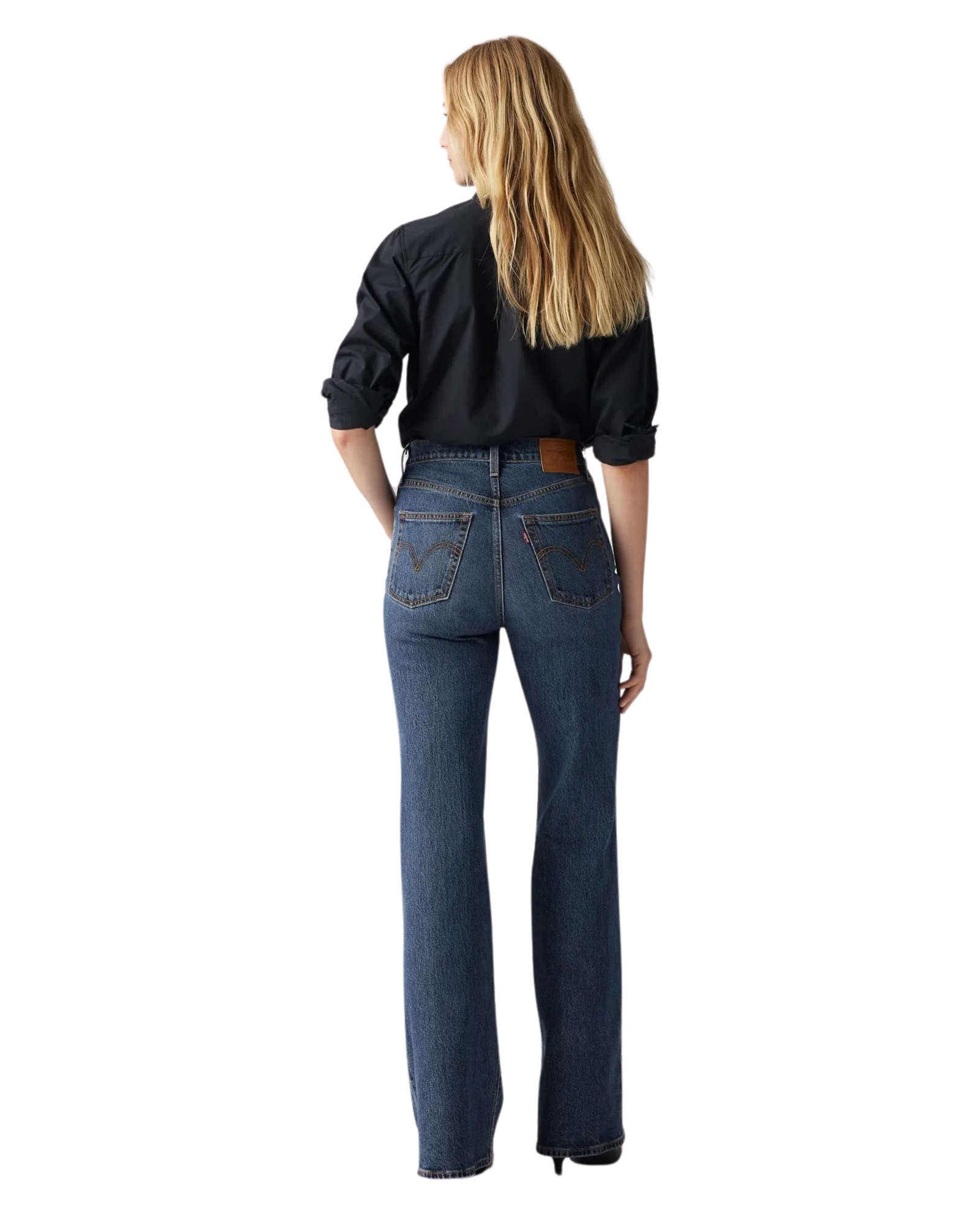 Levi's Ribcage Glockenjeans in Romantic Story