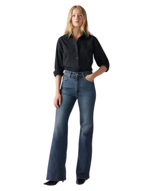 Levi's Ribcage Glockenjeans in Romantic Story
