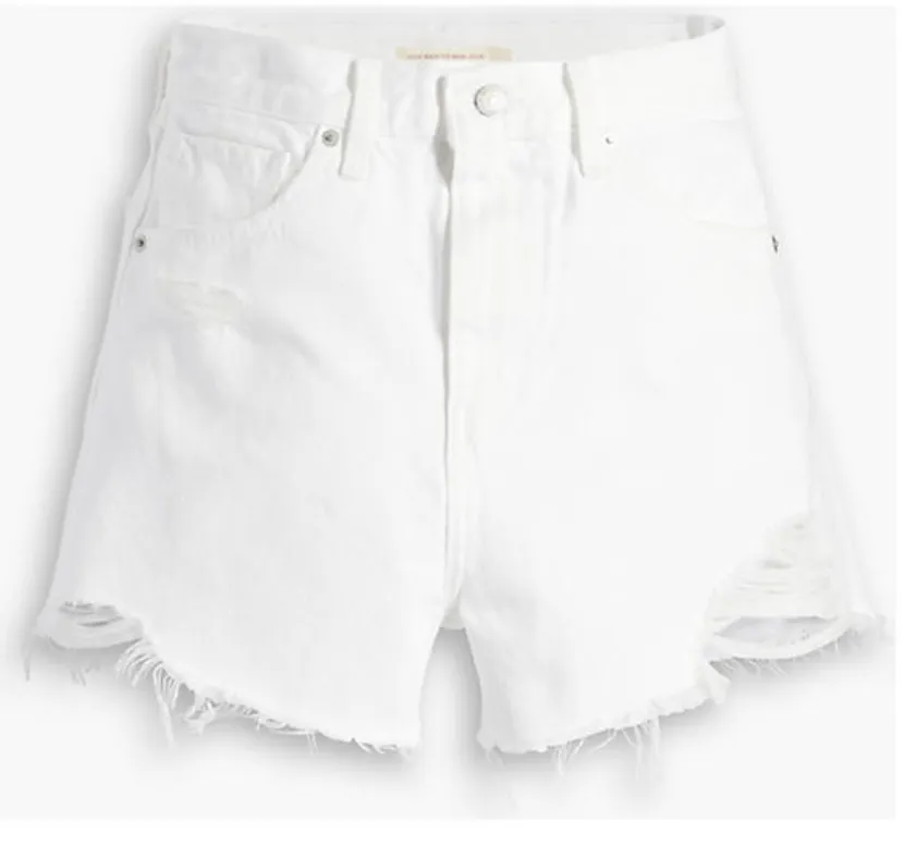 LEVI'S High Waisted Mom Shorts - Kumuluswolke