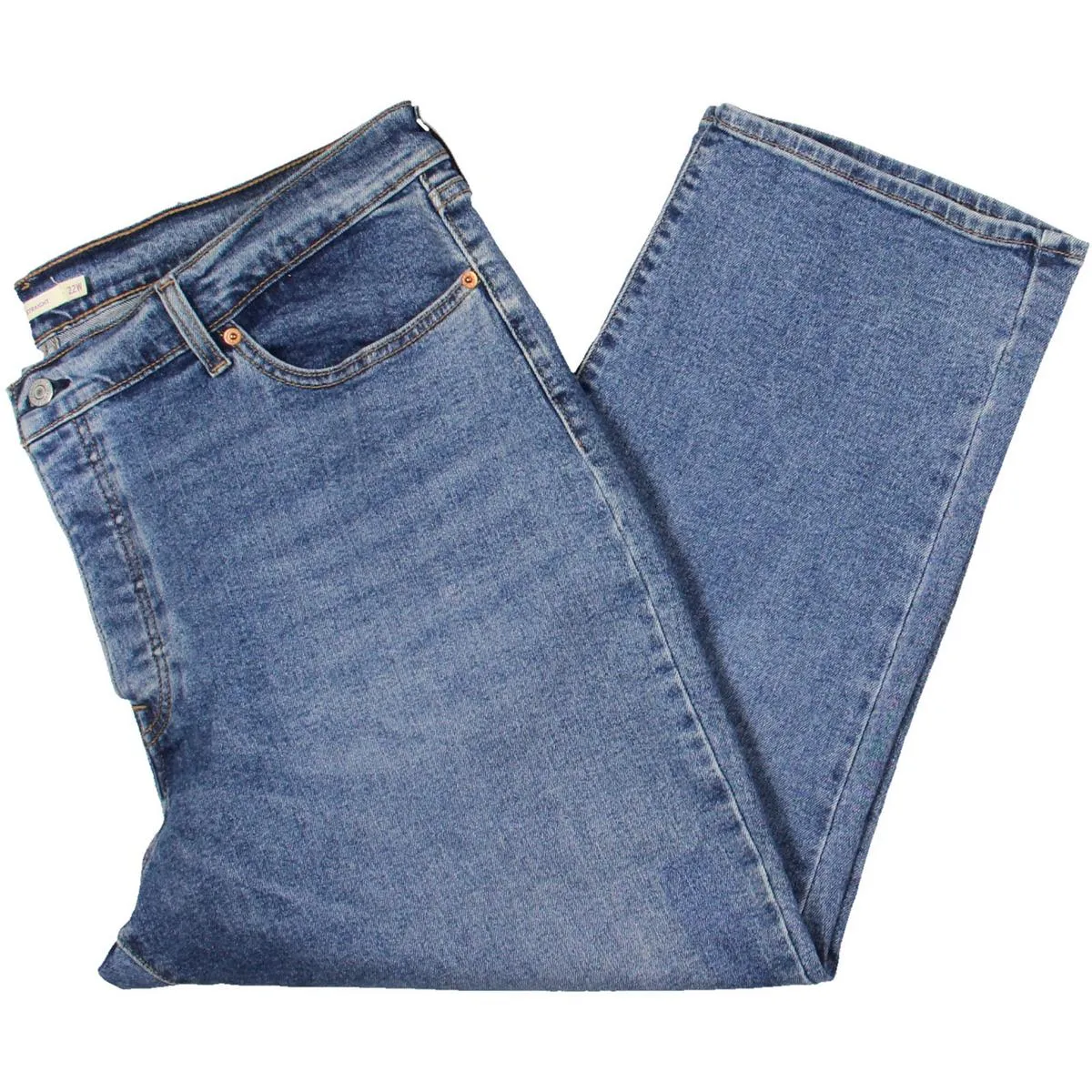 Levi's Damen Plus Cropped High Rise High-Waisted Jeans
