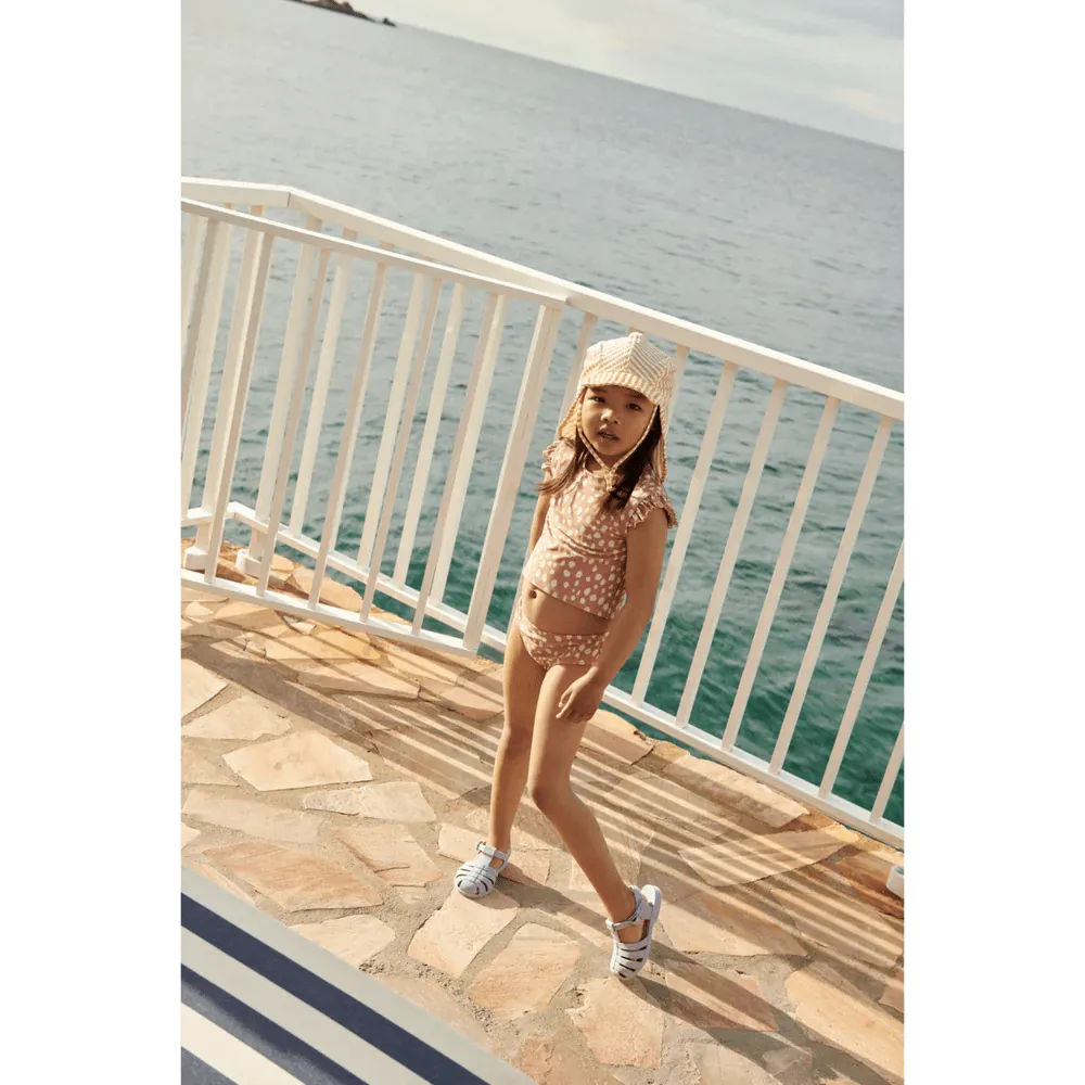 Liewood: Judie Bedruckter Bikini-Set - Leopardenmuster / Toskanarose