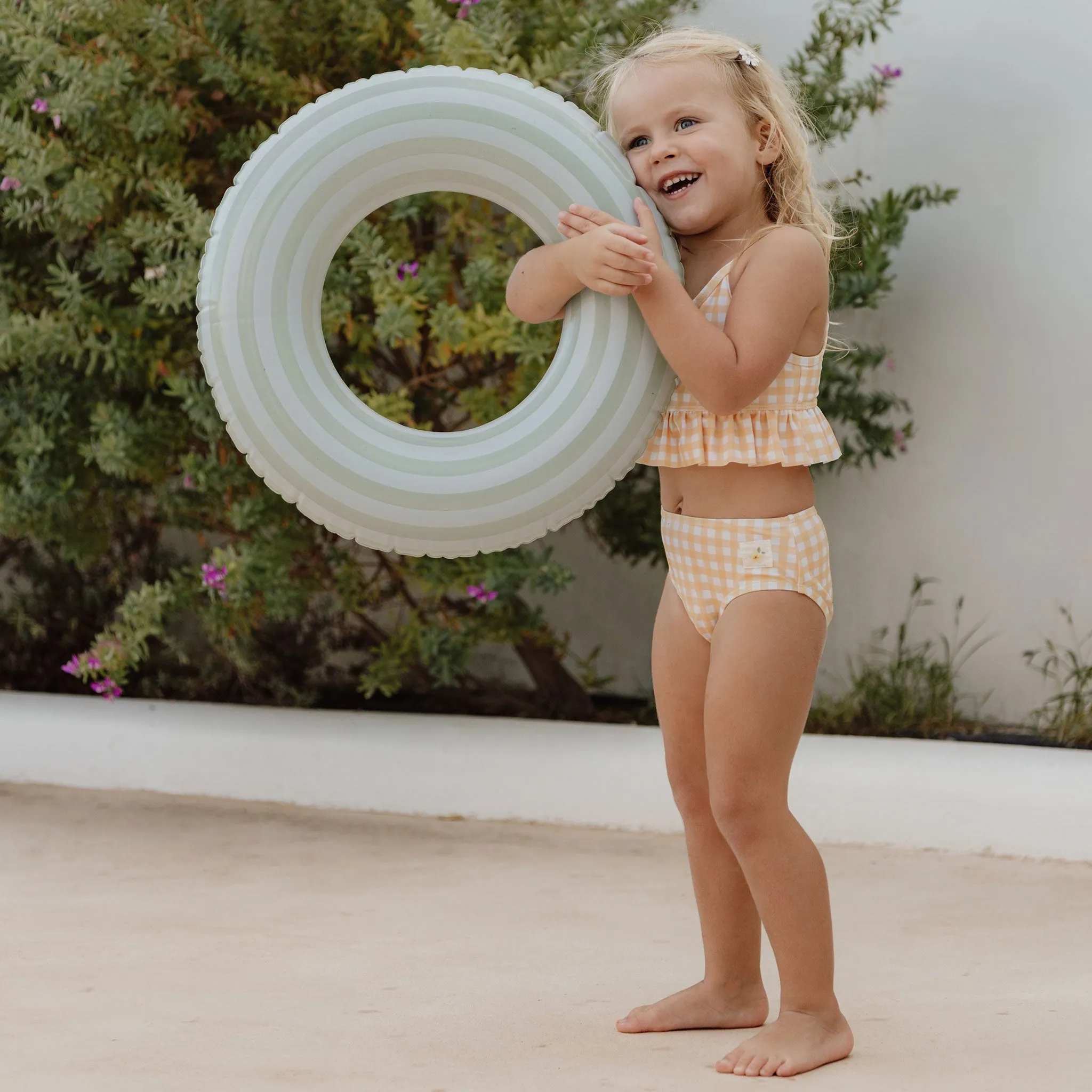 Little Dutch Rüschen-Bikini - Sonnenschein-Karo