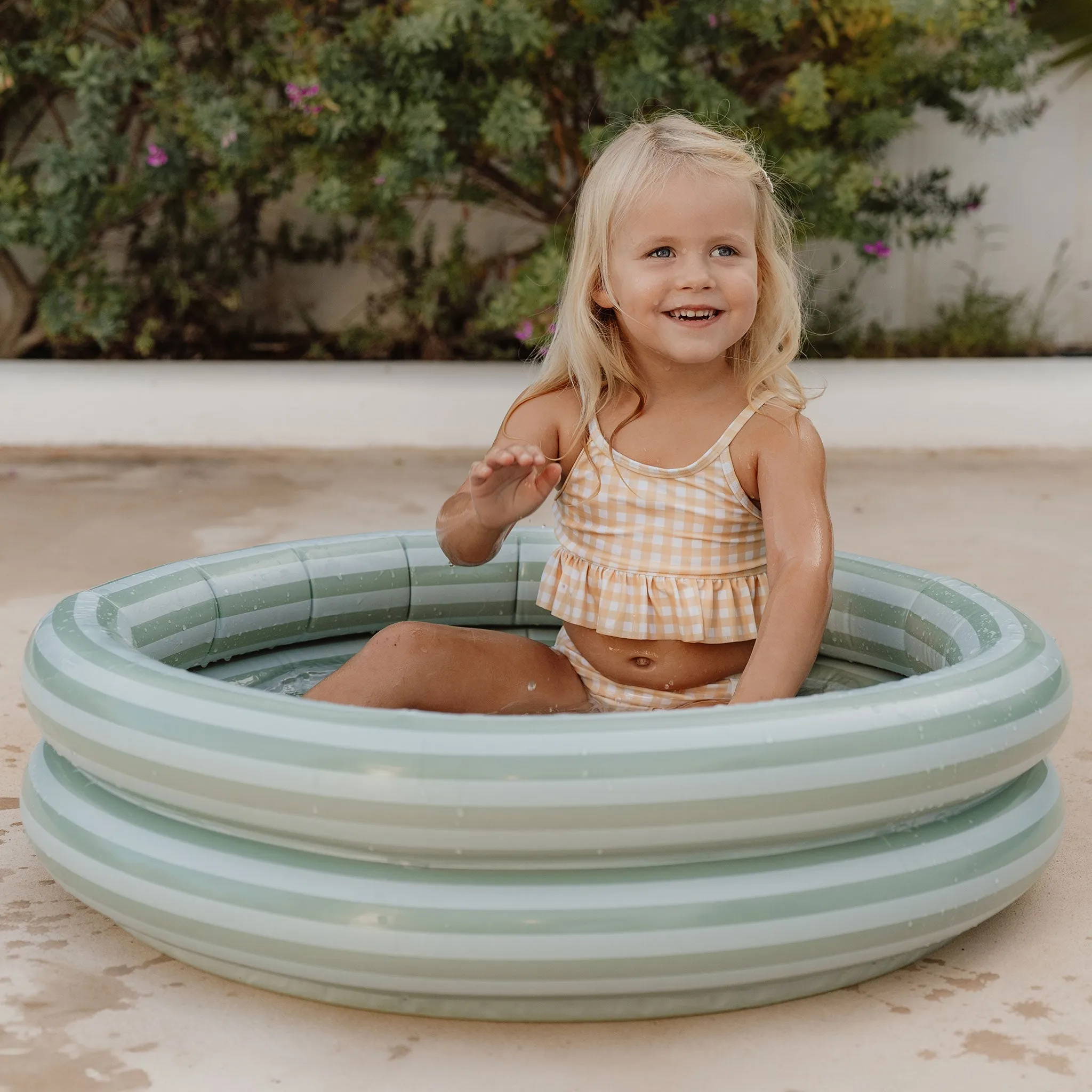 Little Dutch Rüschen-Bikini - Sonnenschein-Karo
