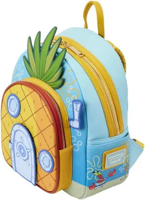 Loungefly Accessoires Loungefly Spongebob Schwammkopf Ananas-Haus Mini-Rucksack (Modellnummer)
