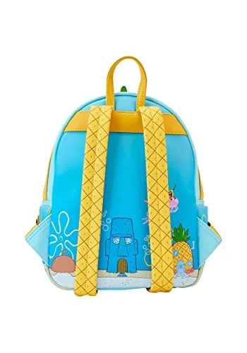 Loungefly Accessoires Loungefly Spongebob Schwammkopf Ananas-Haus Mini-Rucksack (Modellnummer)
