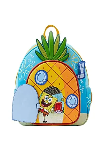 Loungefly Accessoires Loungefly Spongebob Schwammkopf Ananas-Haus Mini-Rucksack (Modellnummer)
