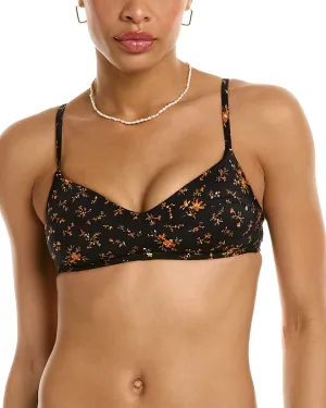 Madewell Ora Bikini-Oberteil mit Nähten
