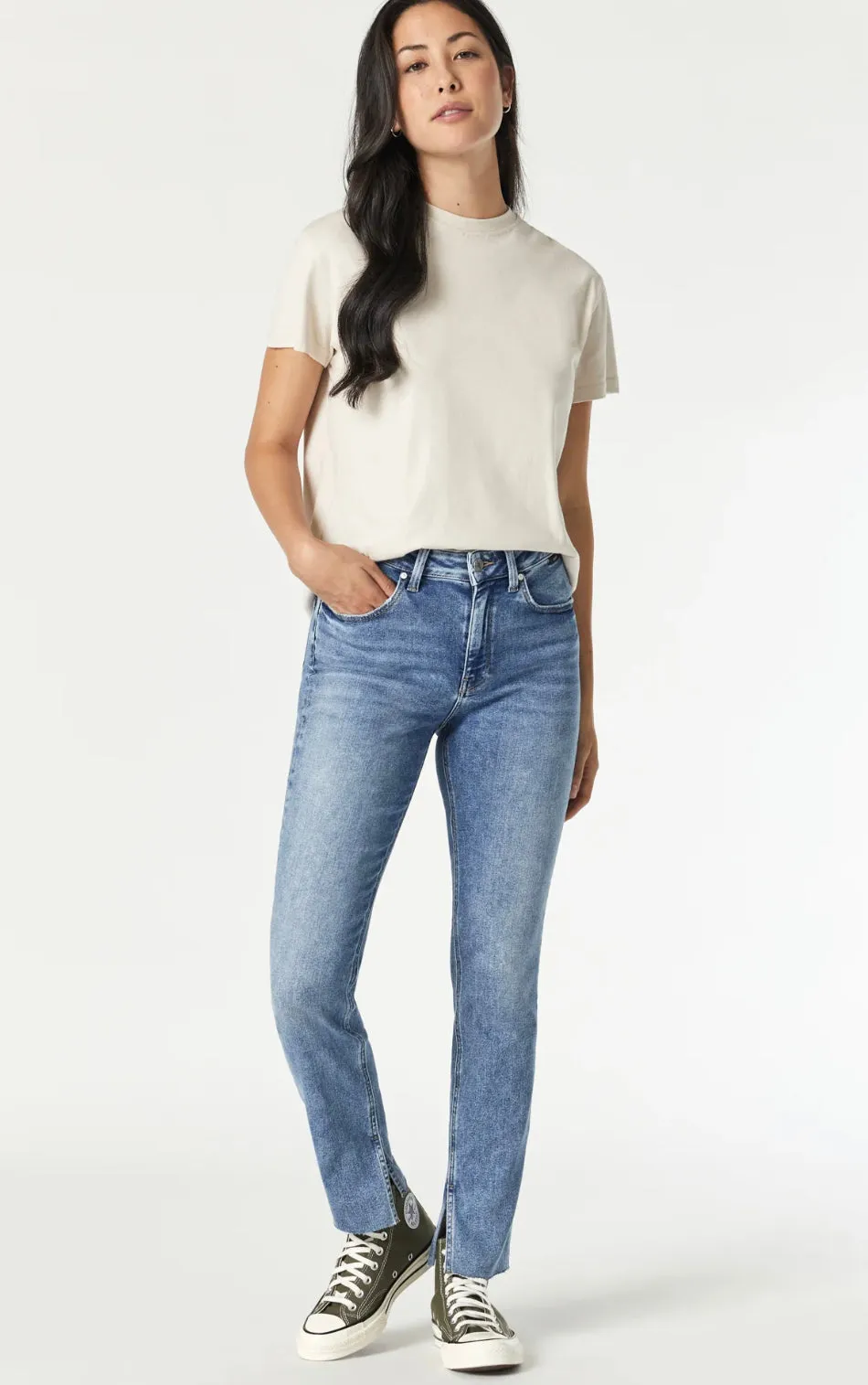 MAVI VIOLA HIGH RISE SLIM STRAIGHT HOSE L29 Mavi Kleidung