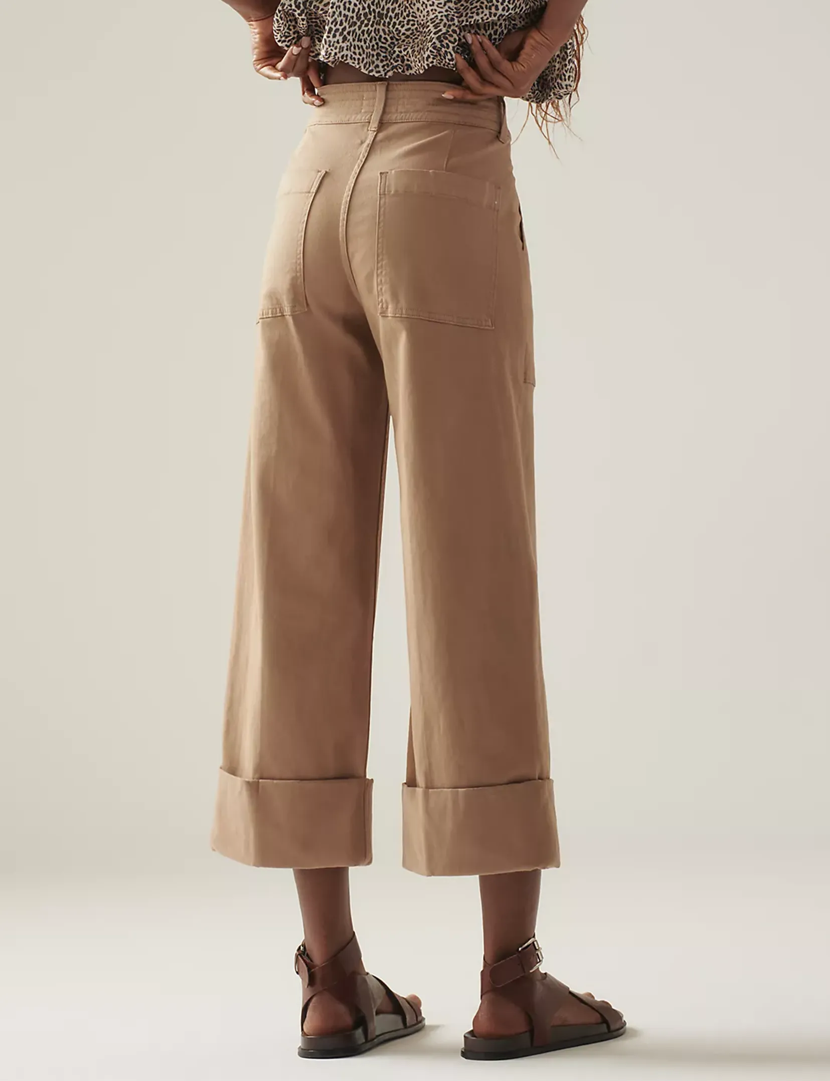 Maya Weite Bein Hose, Biscuit Clothing_pistola