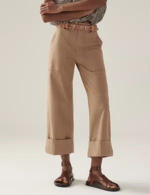 Maya Weite Bein Hose, Biscuit Clothing_pistola