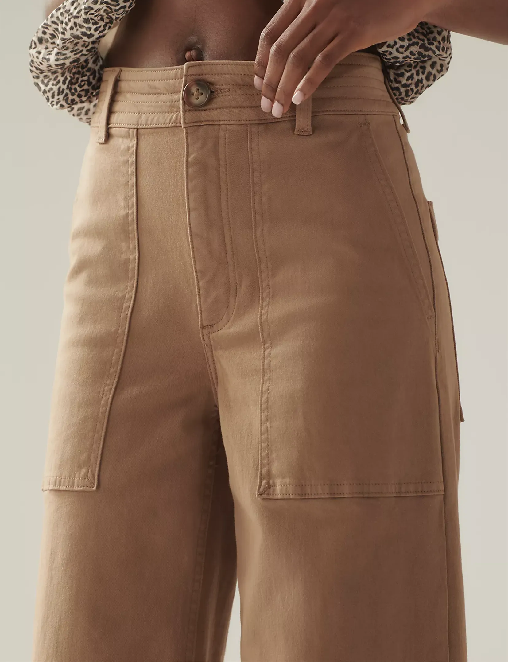 Maya Weite Bein Hose, Biscuit Clothing_pistola