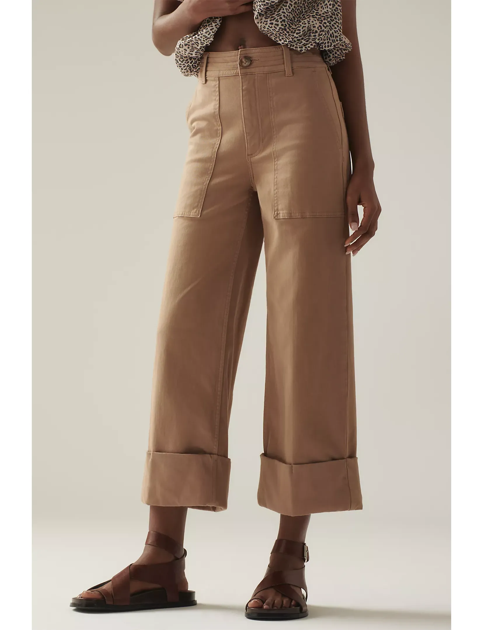 Maya Weite Bein Hose, Biscuit Clothing_pistola