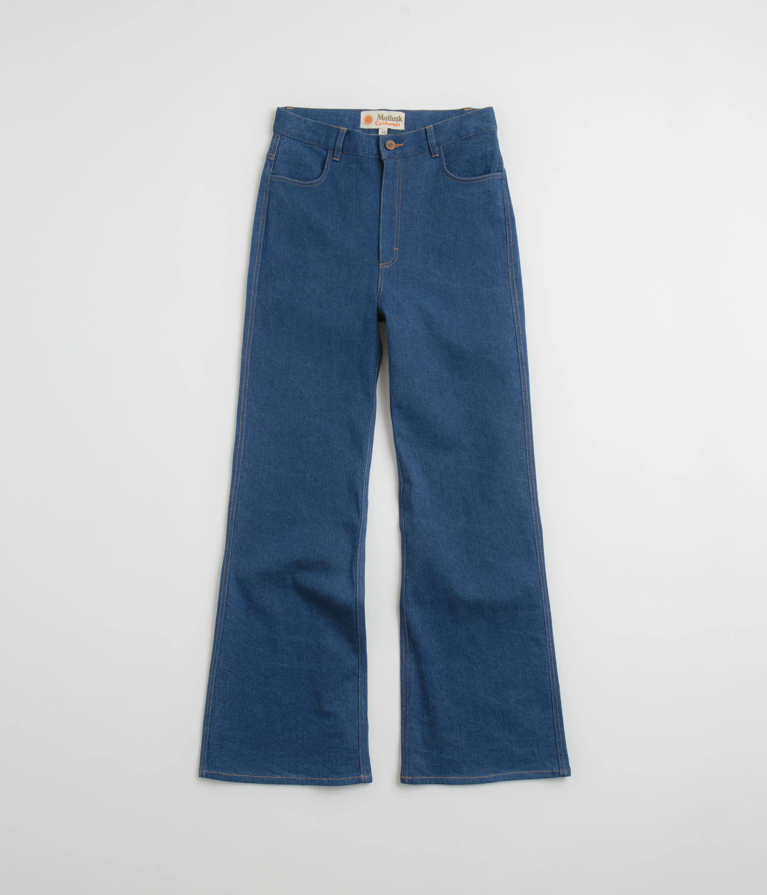Mollusk Damen Bella Jeans - Dunkelindigo Mollusk Kleidung