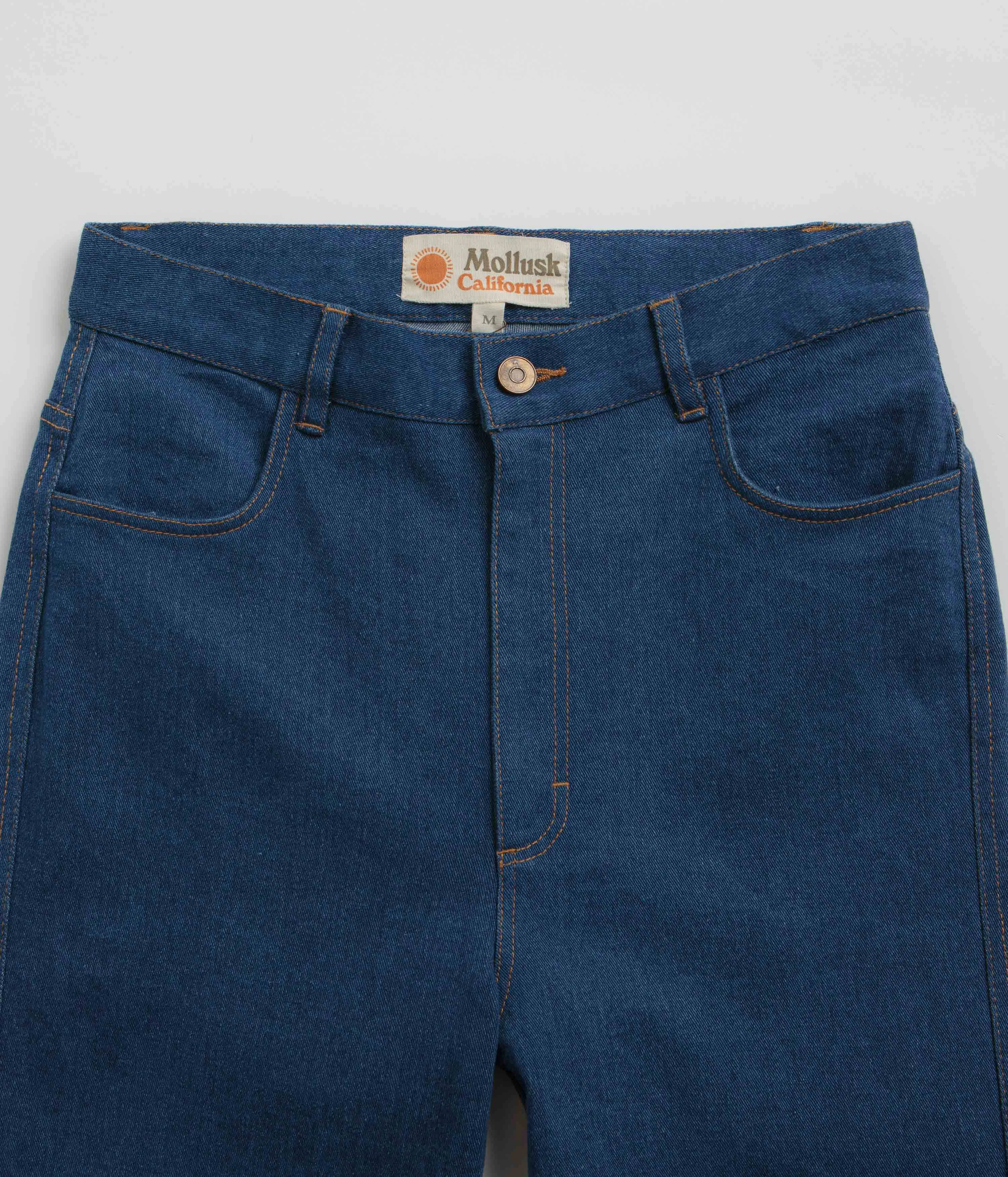 Mollusk Damen Bella Jeans - Dunkelindigo Mollusk Kleidung