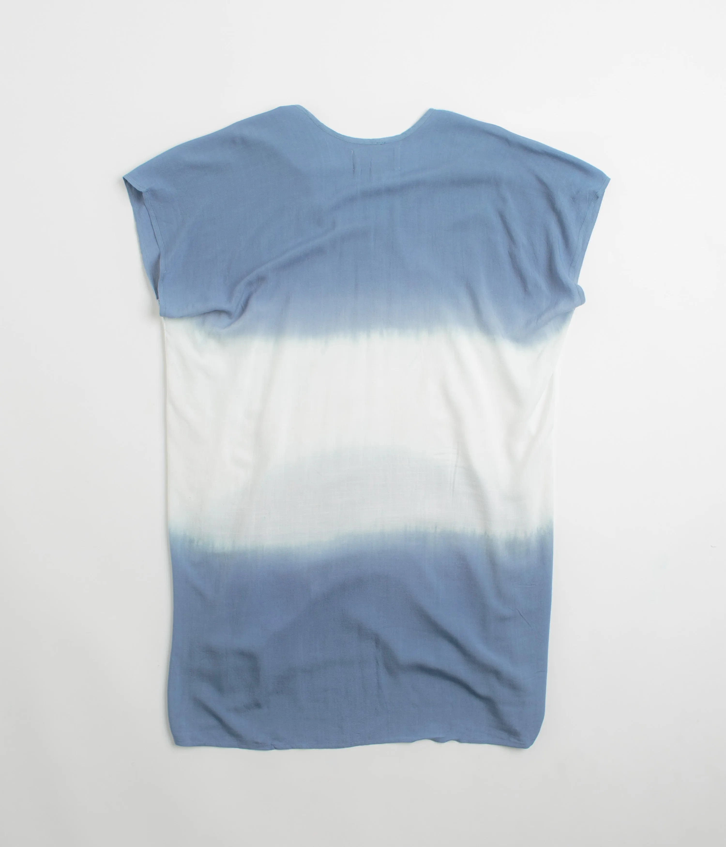 Mollusk Damen Sol Kaftan Hemd - Indigo Dip-Dye Mollusk Kleidung