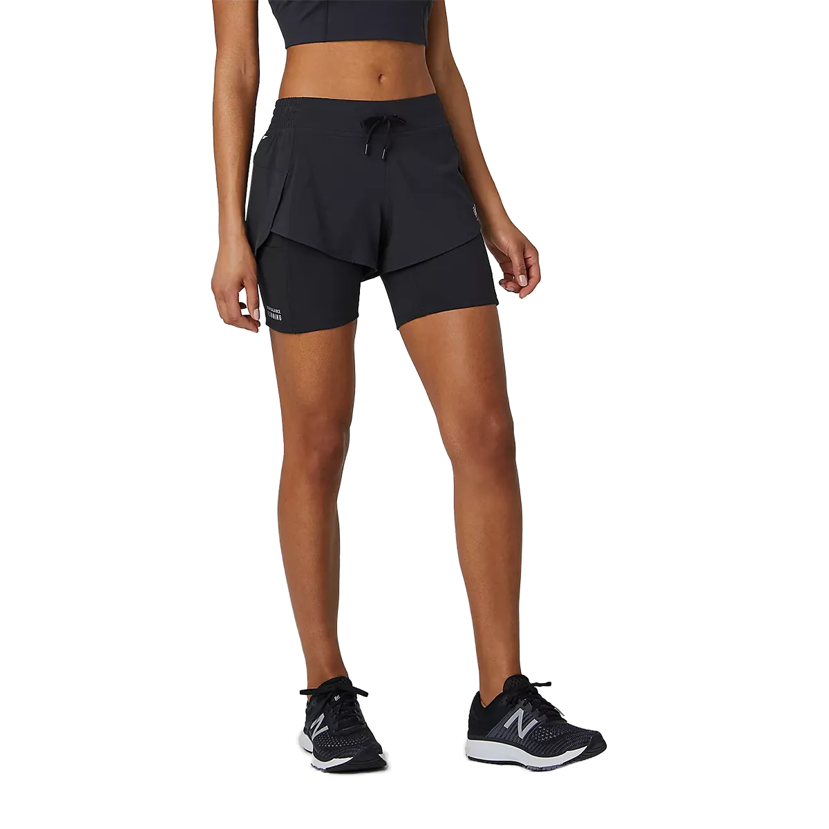 New Balance Damen Impact 2-in-1 Shorts