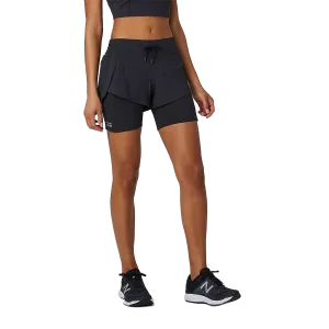 New Balance Damen Impact 2-in-1 Shorts