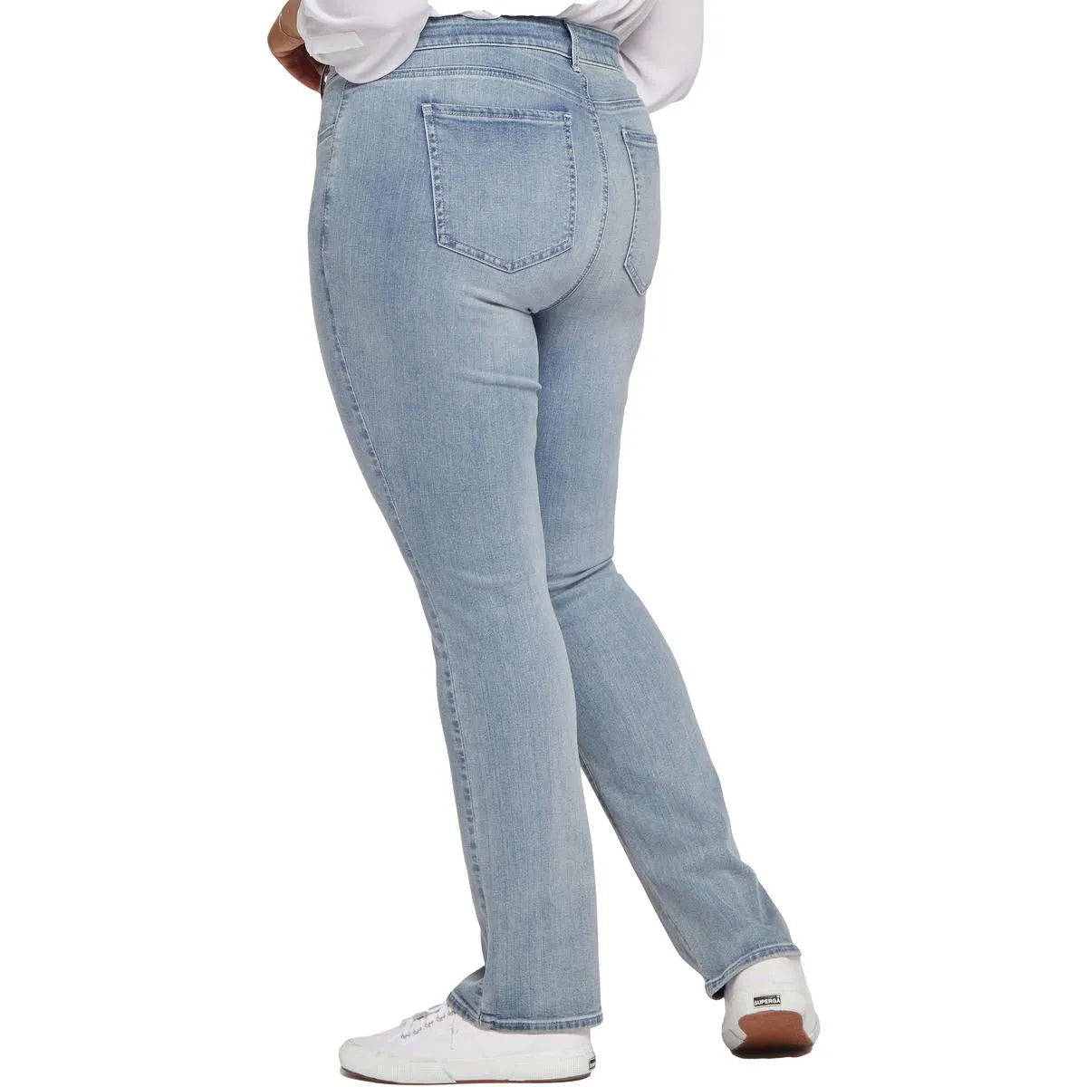 NYDJ Damen Plus Marilyn Tencel Denim Jeans mit geradem Bein