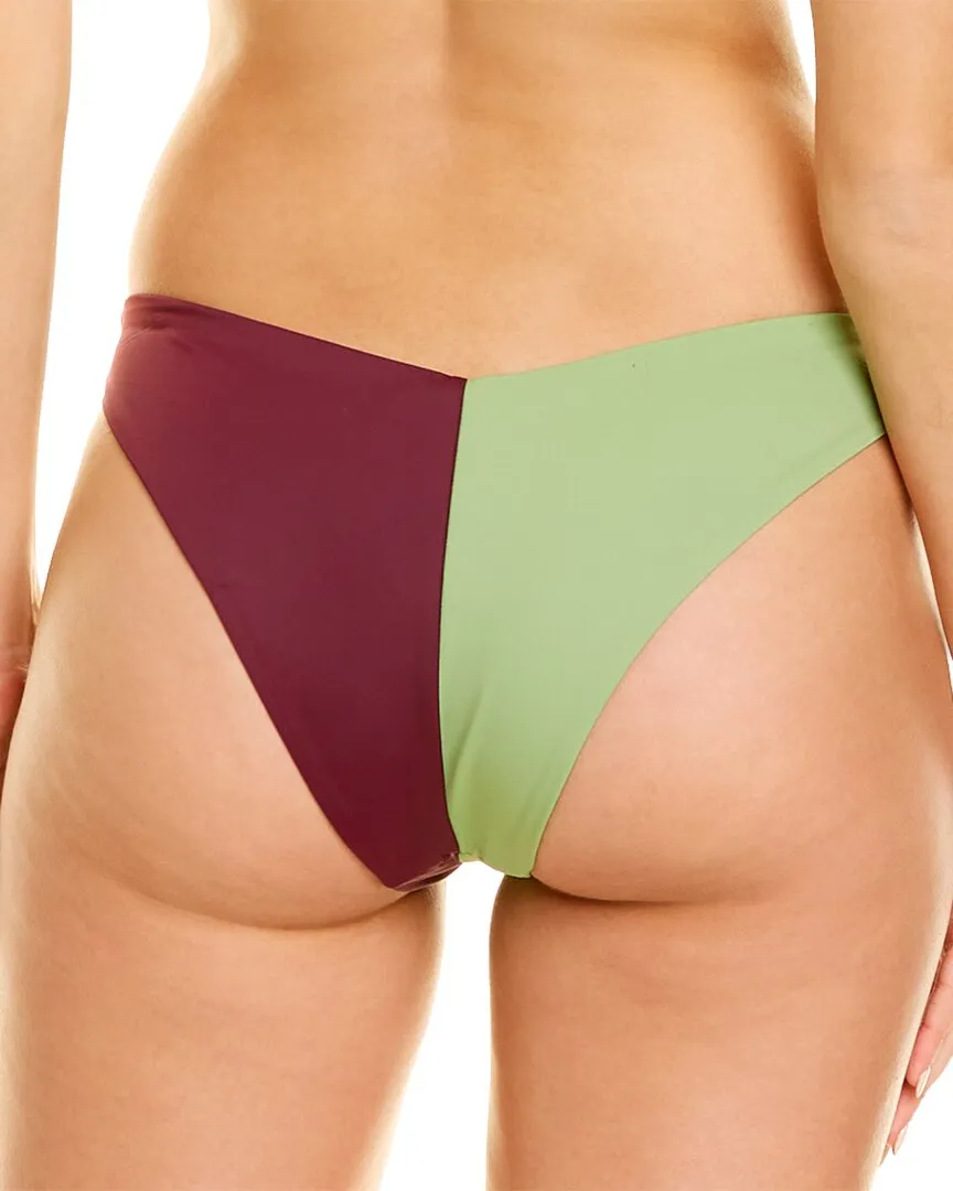Onia Colorblocked Chiara Bikini-Hose