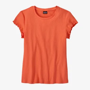 Patagonia Damen T-Shirts Frauen Rippstrick Top