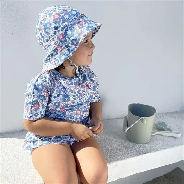 Petit Crabe Betsy B Luna Bootneck-Badehemd Liberty© Stoff Petit-Crabe