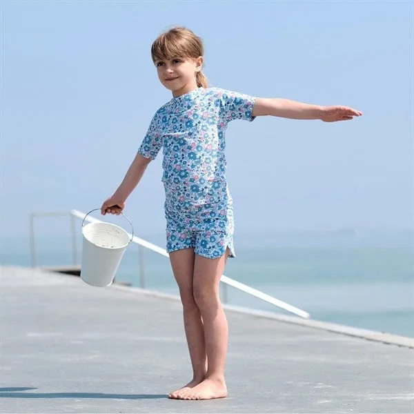 Petit Crabe Betsy B Luna Bootneck-Badehemd Liberty© Stoff Petit-Crabe