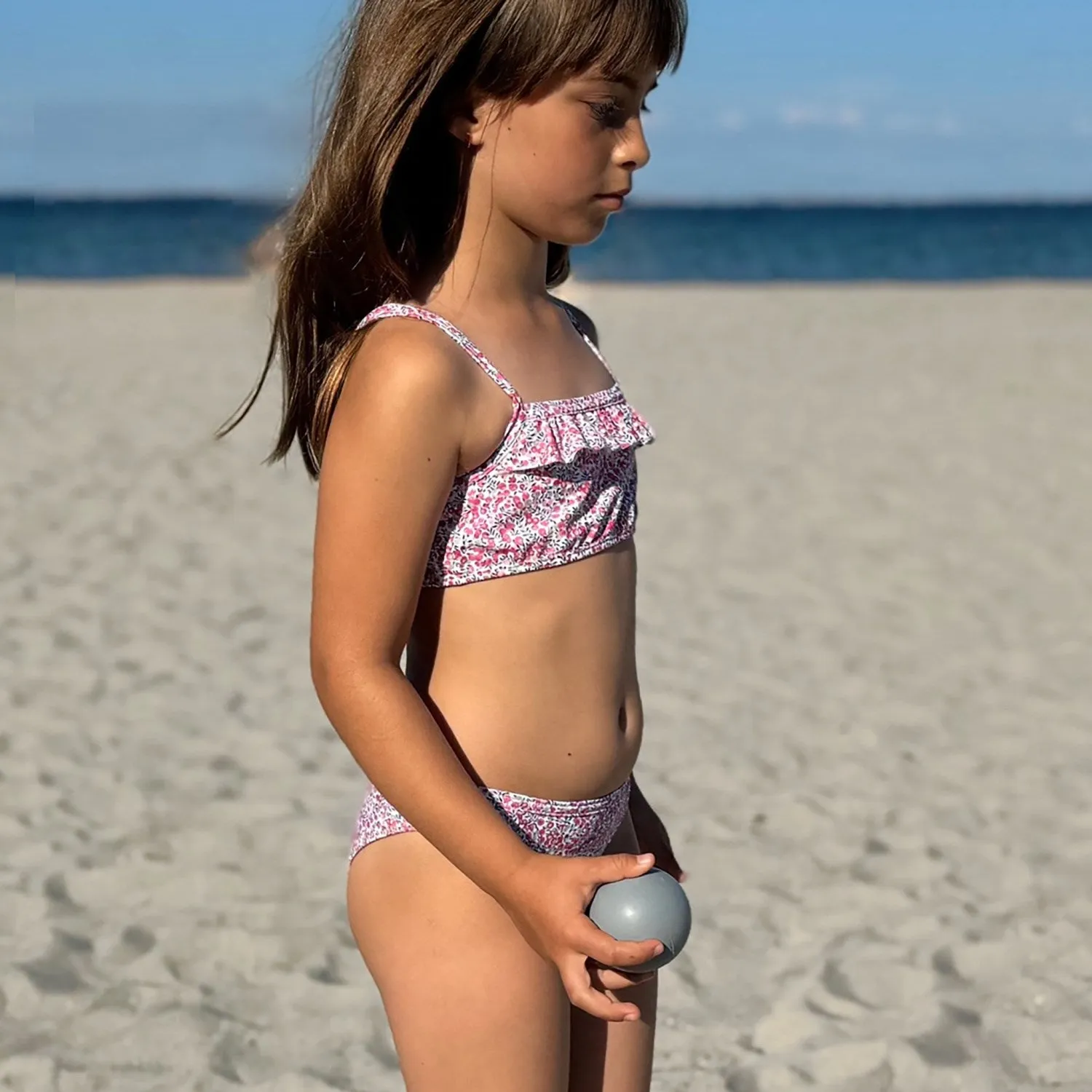 Petit Crabe Wiltshire Bud Louisa Bikini - Hergestellt aus Liberty© Stoff Petit-Crabe