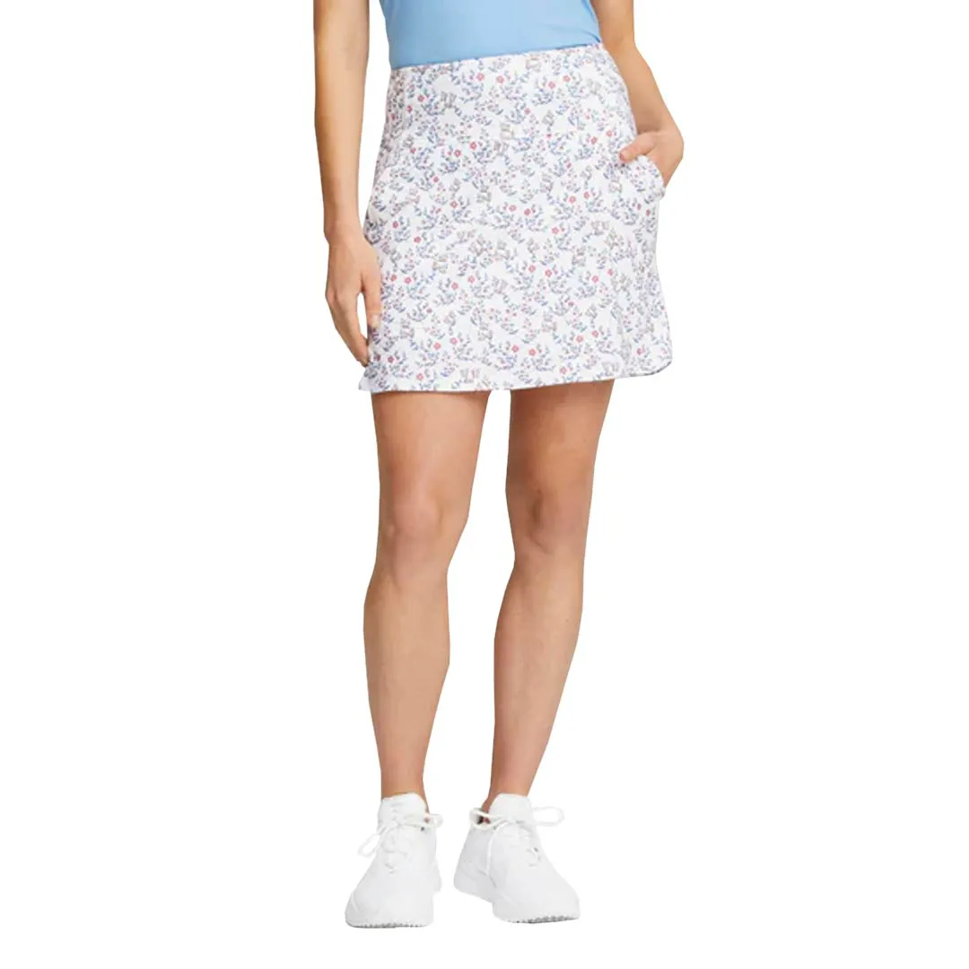 Puma - Damen PWRMESH Micro Blumenrock mit Shorts (620292 01)