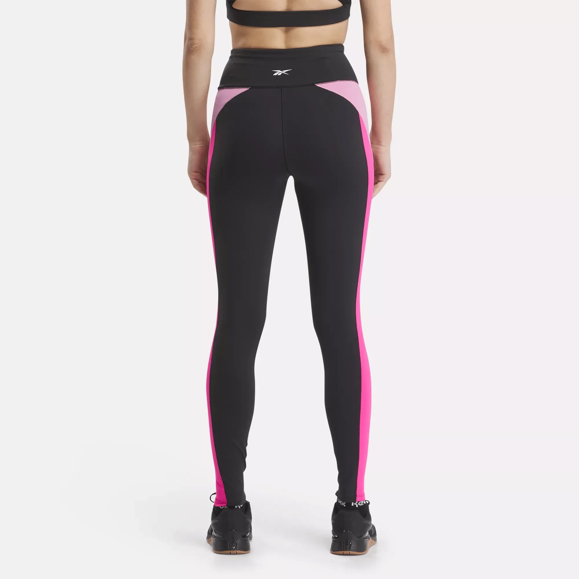 Reebok Bekleidung Damen Lux High-Rise Colorblock Leggings
