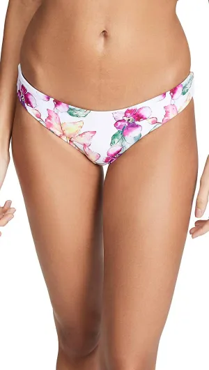 Umkehrbarer Hipster-Bikini-Boden mit vollständiger Abdeckung in Wild Orchid
