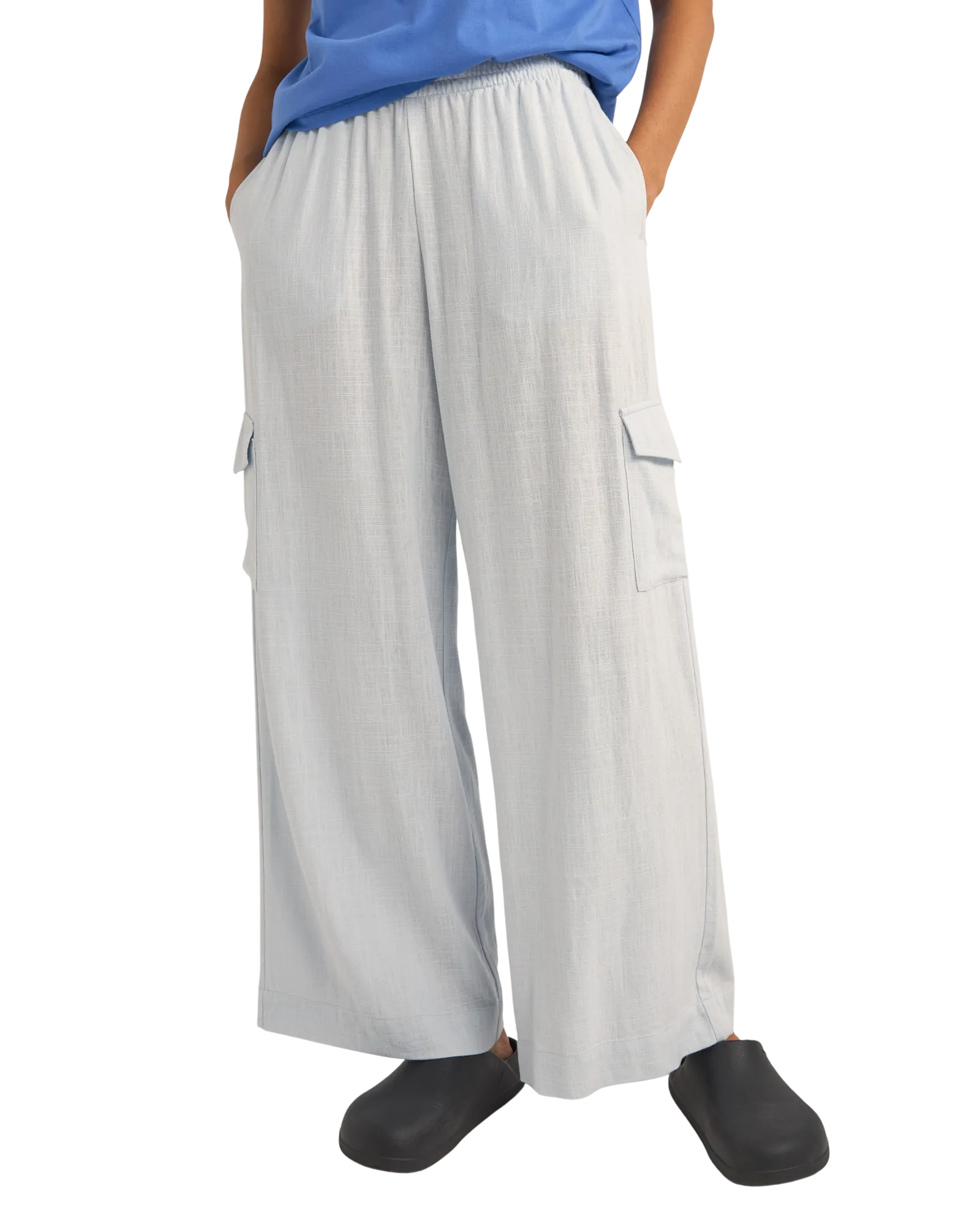 Rhythm Clothing Amalfi Cargo-Hose in Blau