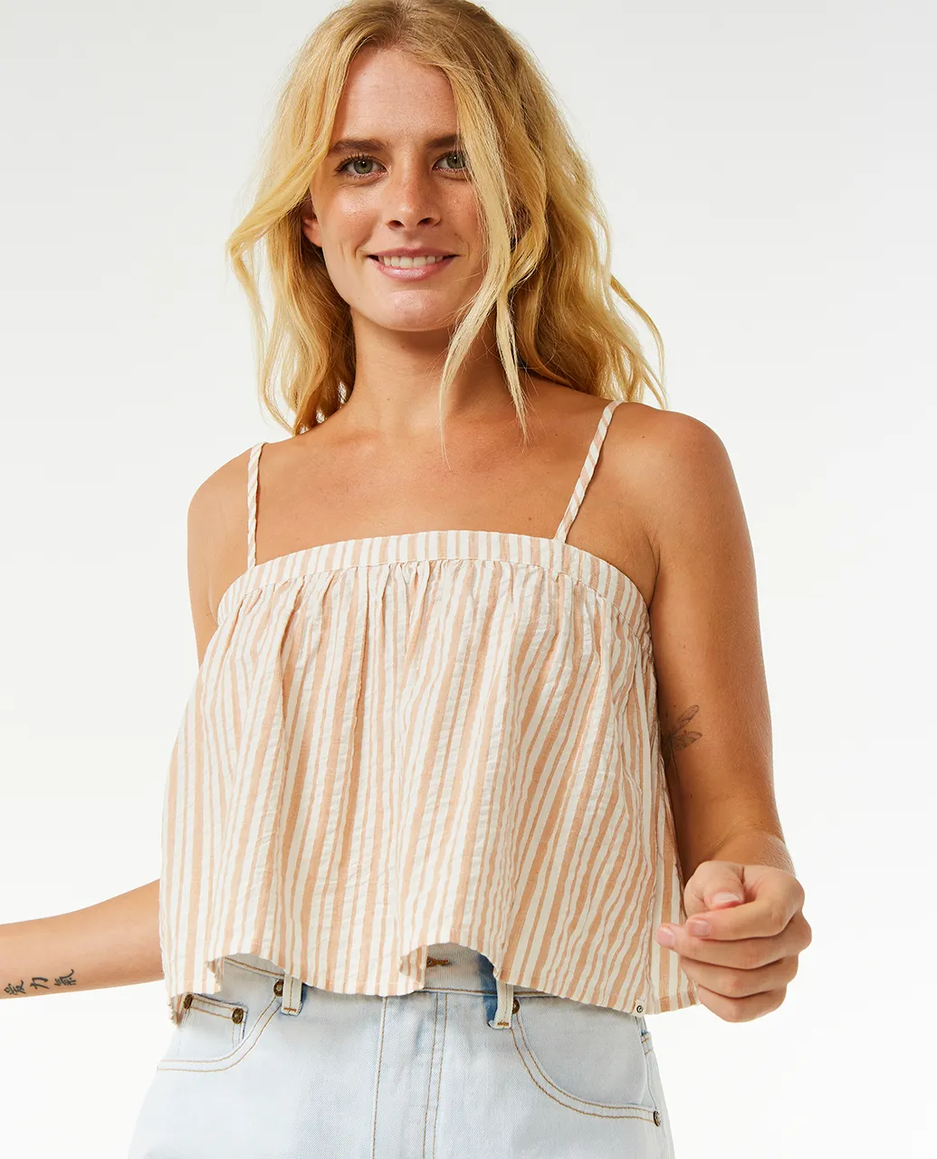 Rip Curl Kleidung Hilo Top in Hellbraun