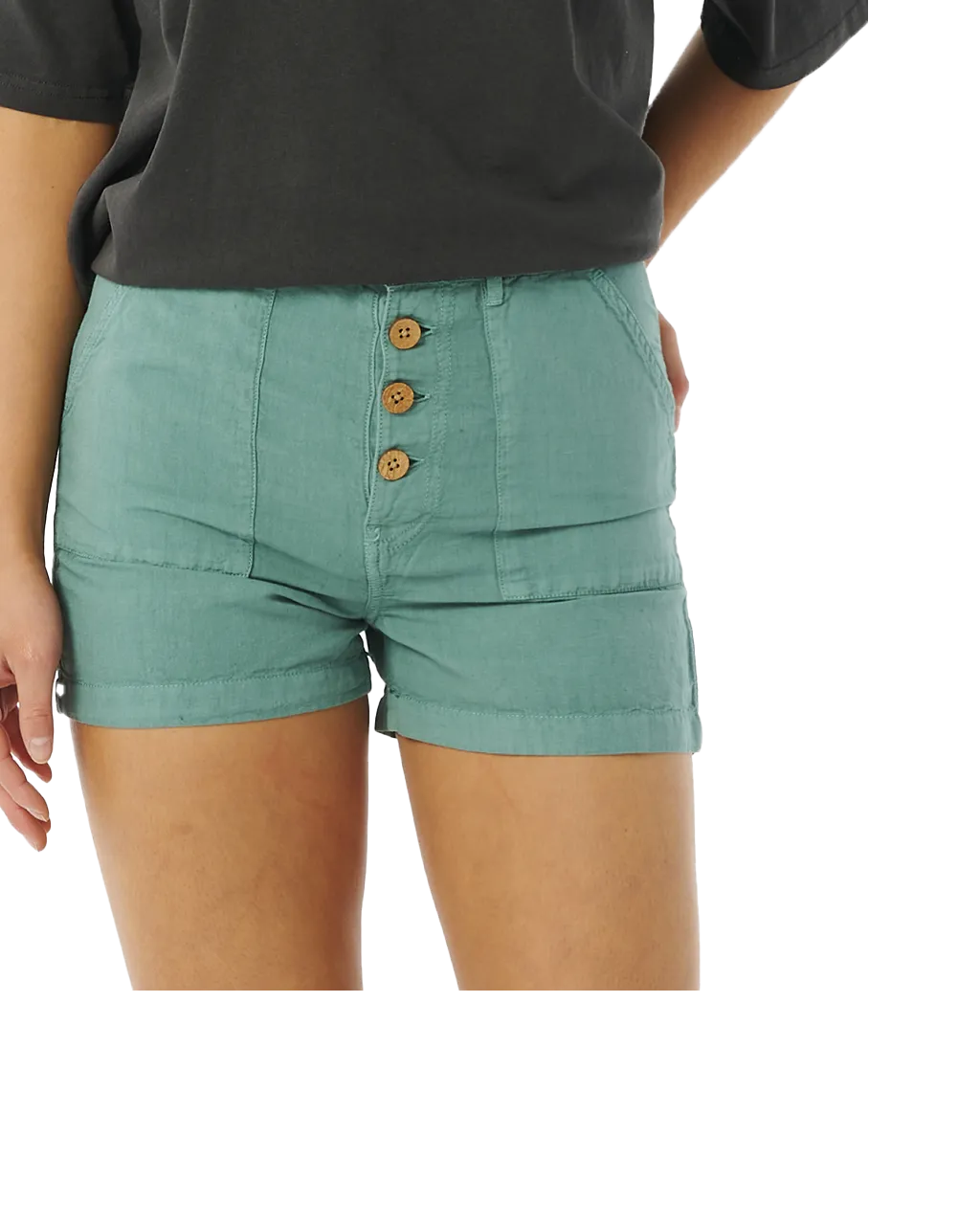 Rip Curl Clothing Sommer Palmen-Wandelshorts in Petrol