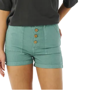 Rip Curl Clothing Sommer Palmen-Wandelshorts in Petrol