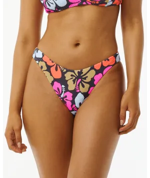 Rip Curl Hibiscus Heat Hi Cut Freche Badehose-Multi