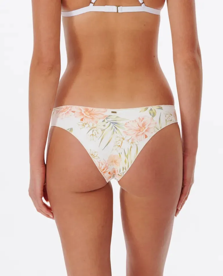 Rip Curl Sol Seeker Cheeky Bikini-Höschen - Weiß