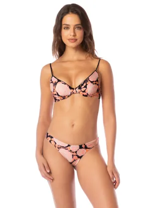 Rosenblüten Sublimity Regular Rise Klassischer Bikini-Boden