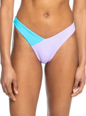 Roxy Colorblock Party Cheeky HL Bottom-Bachelor Knopf