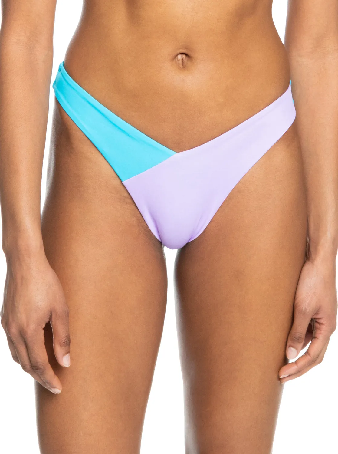 Roxy Colorblock Party Cheeky HL Bottom-Bachelor Knopf