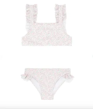 Rüschen-Bikini mit Trägern