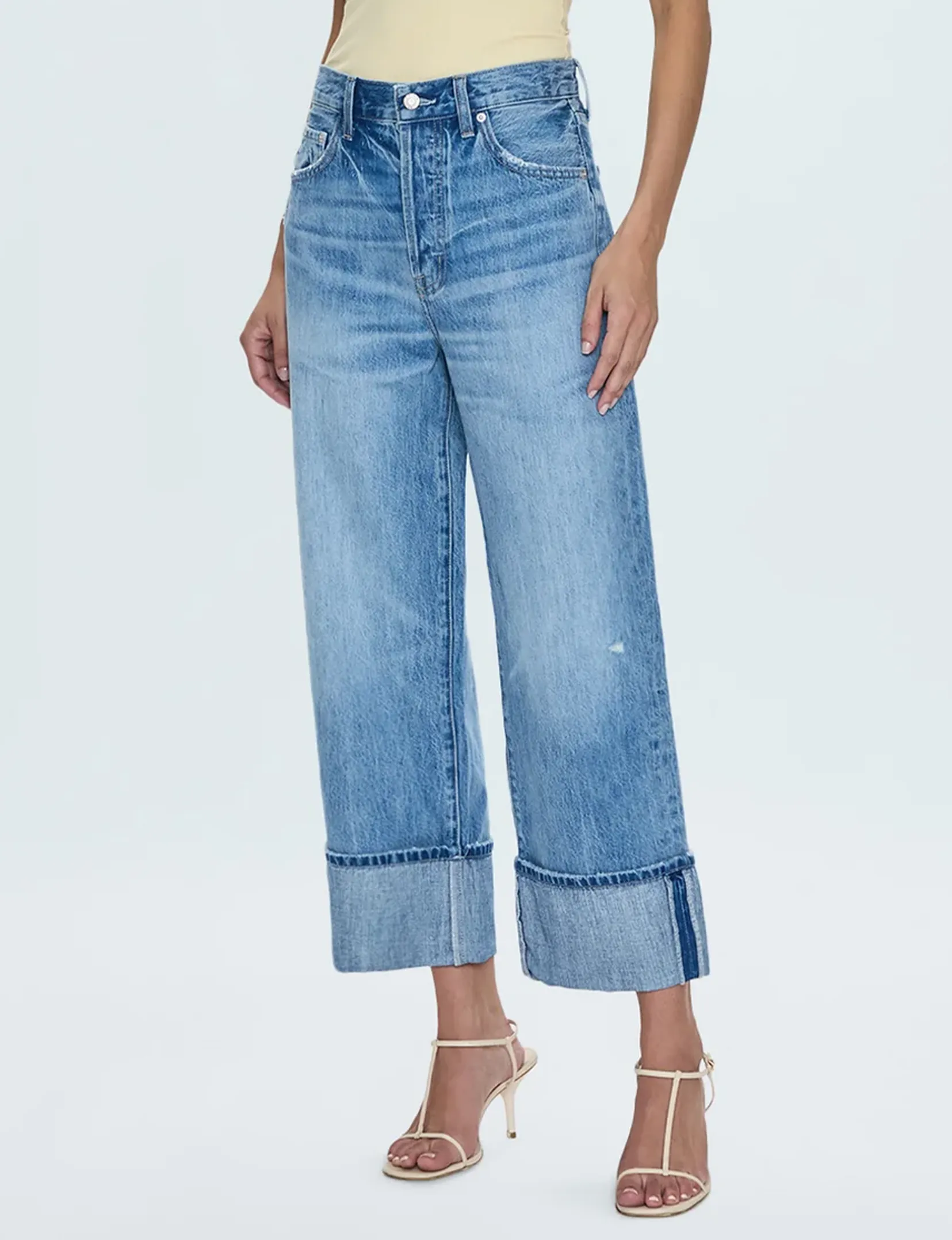Ryder High Rise Bundhose, Ausländische Vintage-Kleidung_pistola