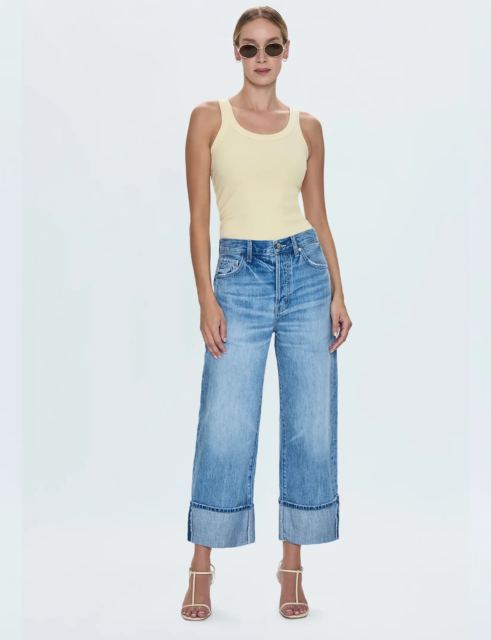 Ryder High Rise Bundhose, Ausländische Vintage-Kleidung_pistola