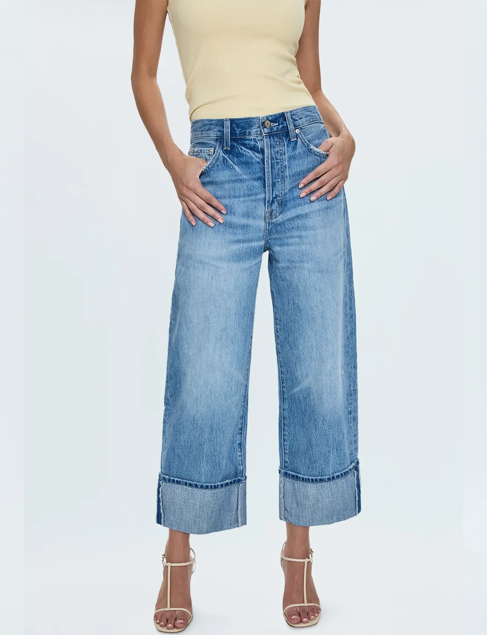 Ryder High Rise Bundhose, Ausländische Vintage-Kleidung_pistola