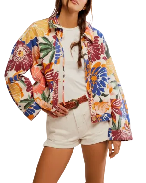 Soleil Strandjacke in Tropen-Kombination