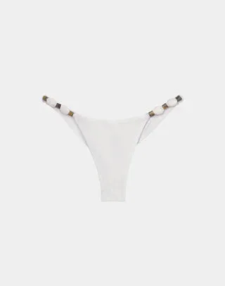 Solide Dora Detail Bikini-Höschen
