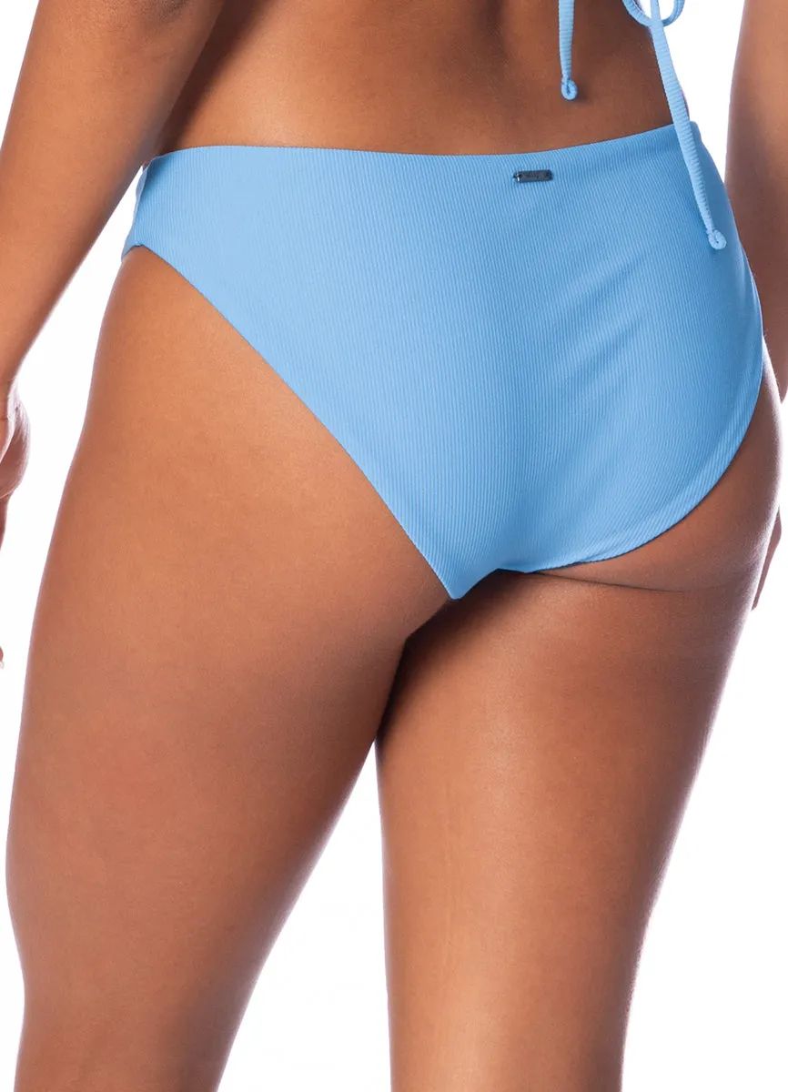 Steinblaue Erhabenheit Klassischer Bikini-Boden mit regulärer Passform