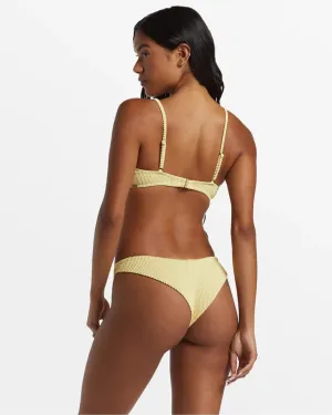 Sommer High-Tanga-Bikini-Unterteil