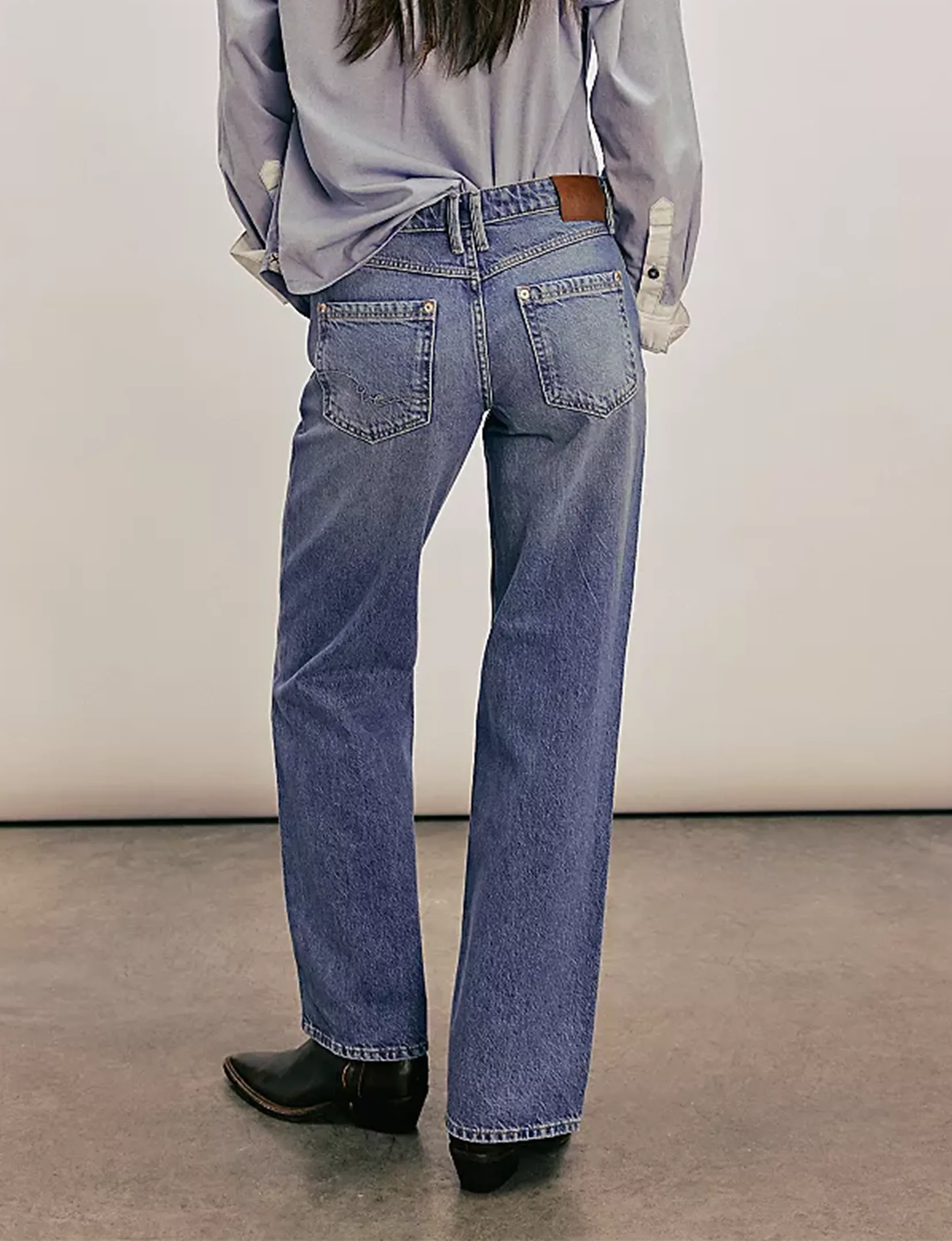 Tennessee Low Rise Boyfriend Jeans, Cowboy Romance Kleidung_free-people